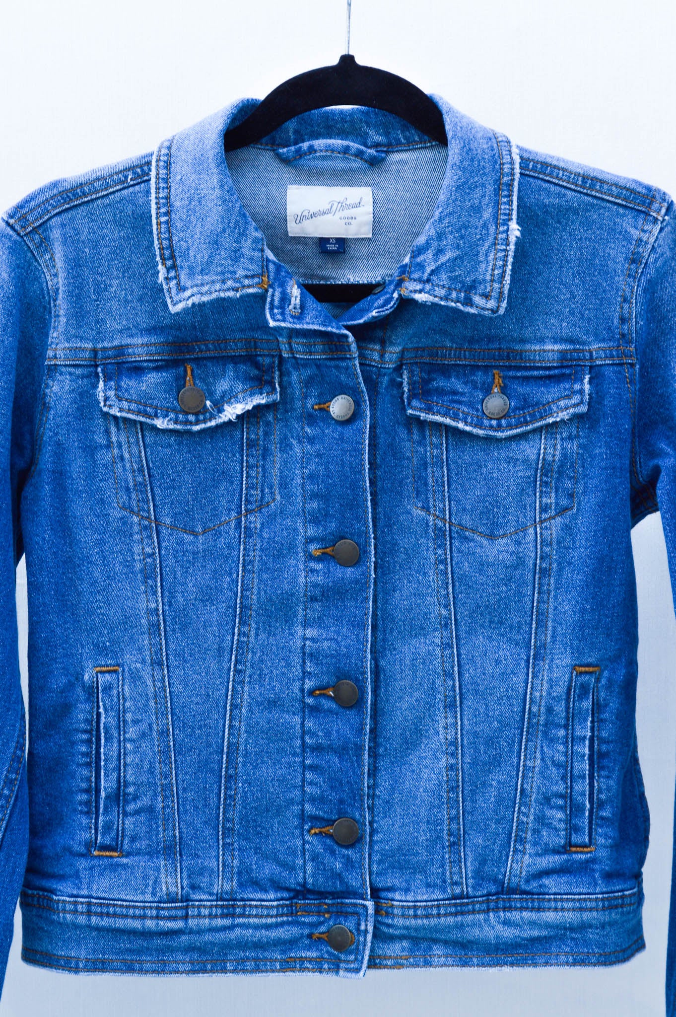 Women's X-Small Upcycled Denim Jacket